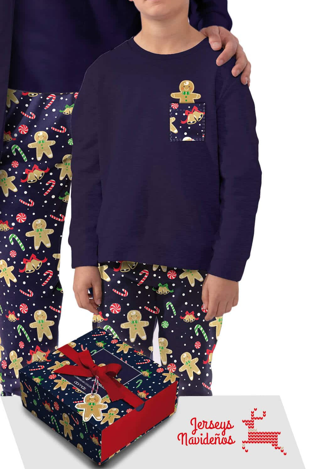 Pijama de Navidad Niño Sharing Happiness