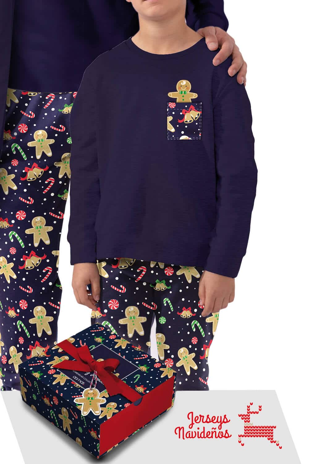 Pijama de Navidad Niño Sharing Happiness