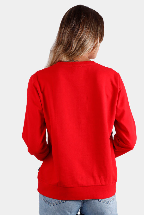 Sudadera Navideña Oh Deer! Mujer Espalda