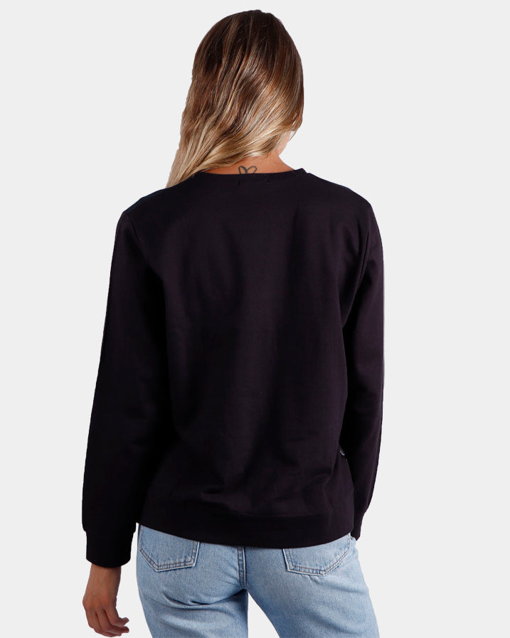 Sudadera Navideña Snow Tree Mujer Espalda