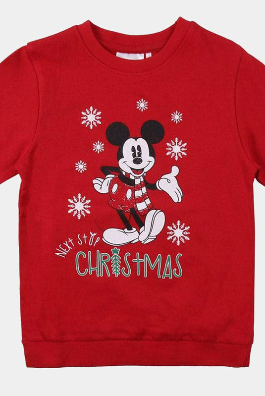 Sudadera de Navidad para Niña y Niño Mickey