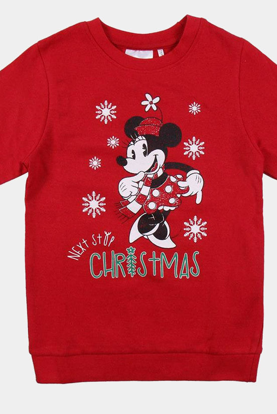 Sudadera de Navidad para Niña y Niño Minnie