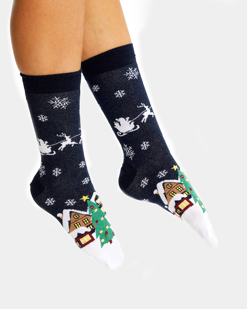 Calcetines de Navidad Unisex Alaska Mujer y Hombre