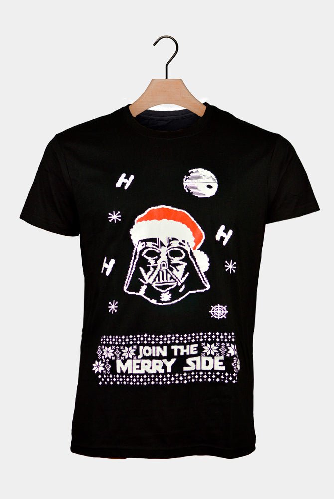 Camiseta de Navidad para Hombre y Mujer Star Wars Darth Vader