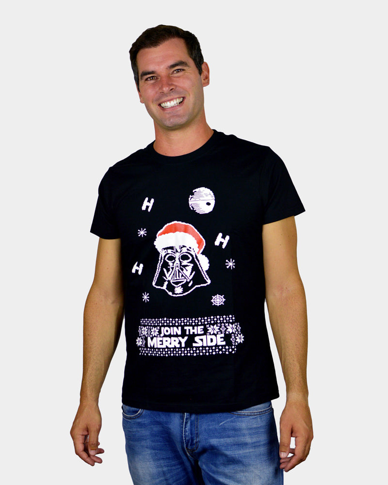 Camiseta de Navidad para Hombre Star Wars Darth Vader