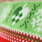 Jersey de Navidad con Luces LED para Hombre Rojo con Árbol Navidad detalle