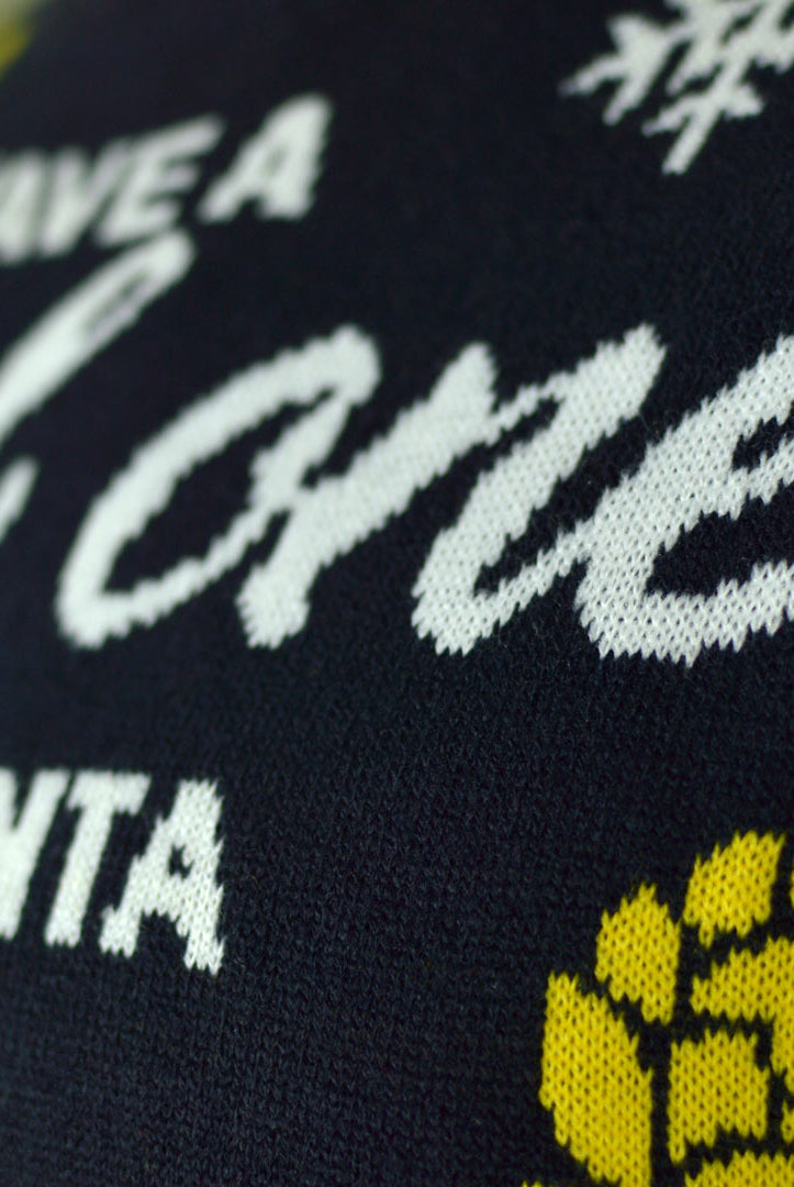 Jersey de Navidad con Luces LED Parejas Santa con Cerveza Detalle