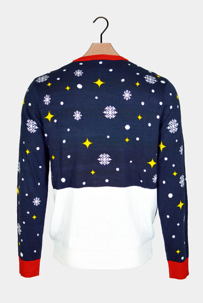 Jersey de Navidad Parejas Feliz Navidog Espalda