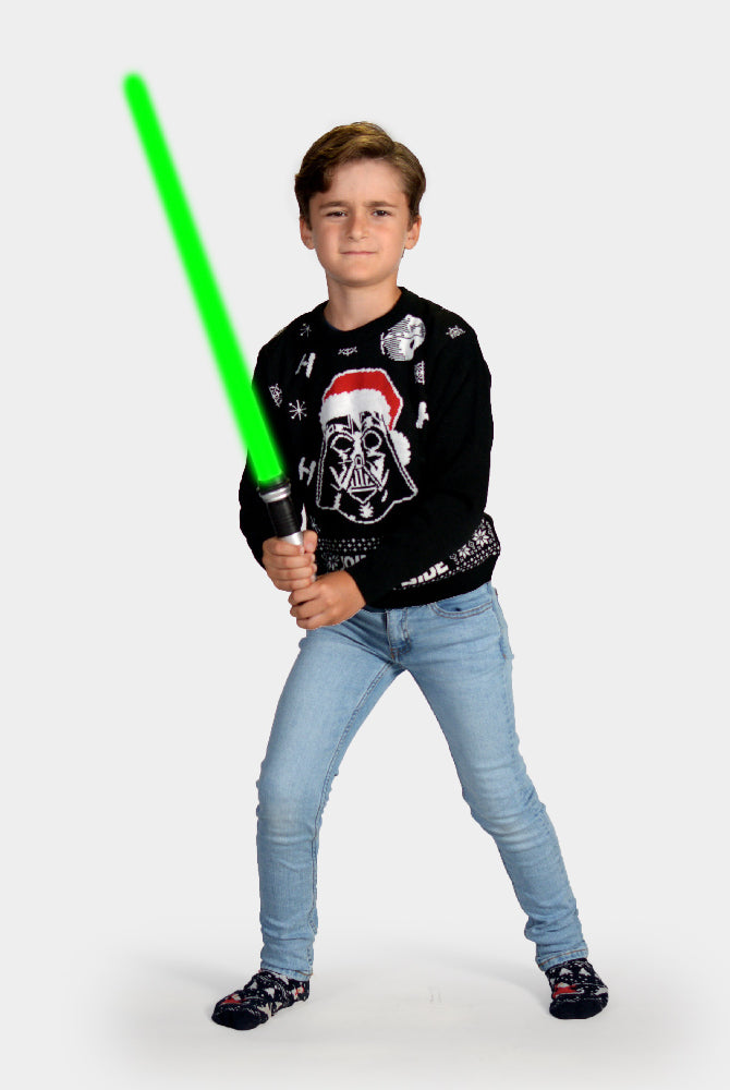 Jersey de Navidad para Familia Star Wars Darth Vader Niño
