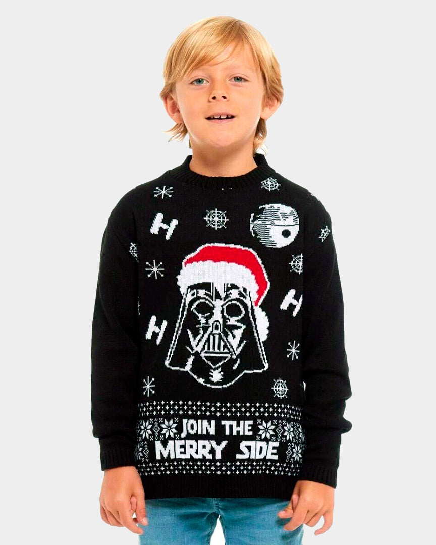 Jersey de Navidad para Familia Star Wars Darth Vader Niño