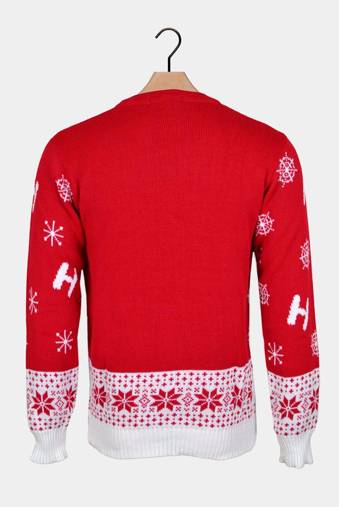 Jersey de Navidad Parejas Chewbacca Star Wars Espalda