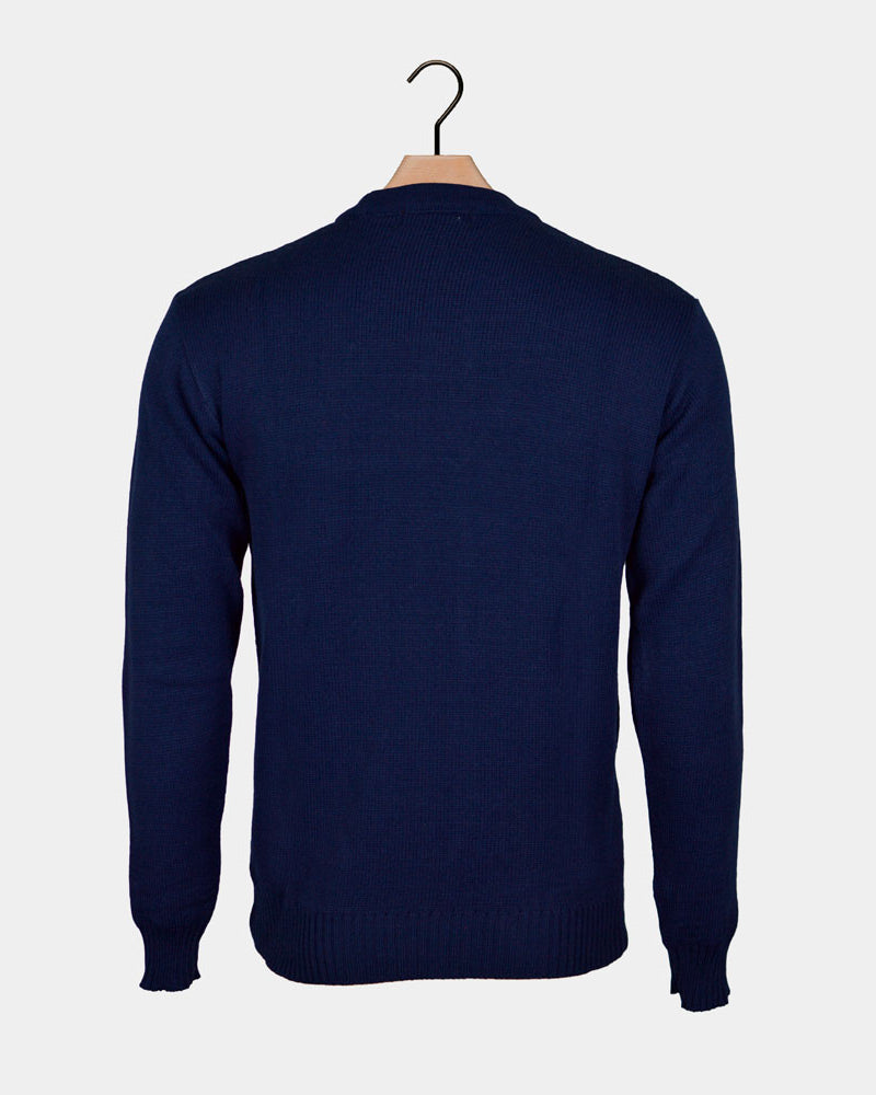 Jersey de Navidad Parejas Papá Noel Ho Ho Ho! Espalda