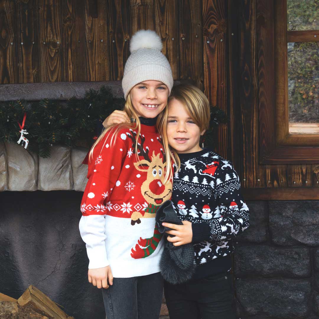 Jersey Navideño Niña y Niño