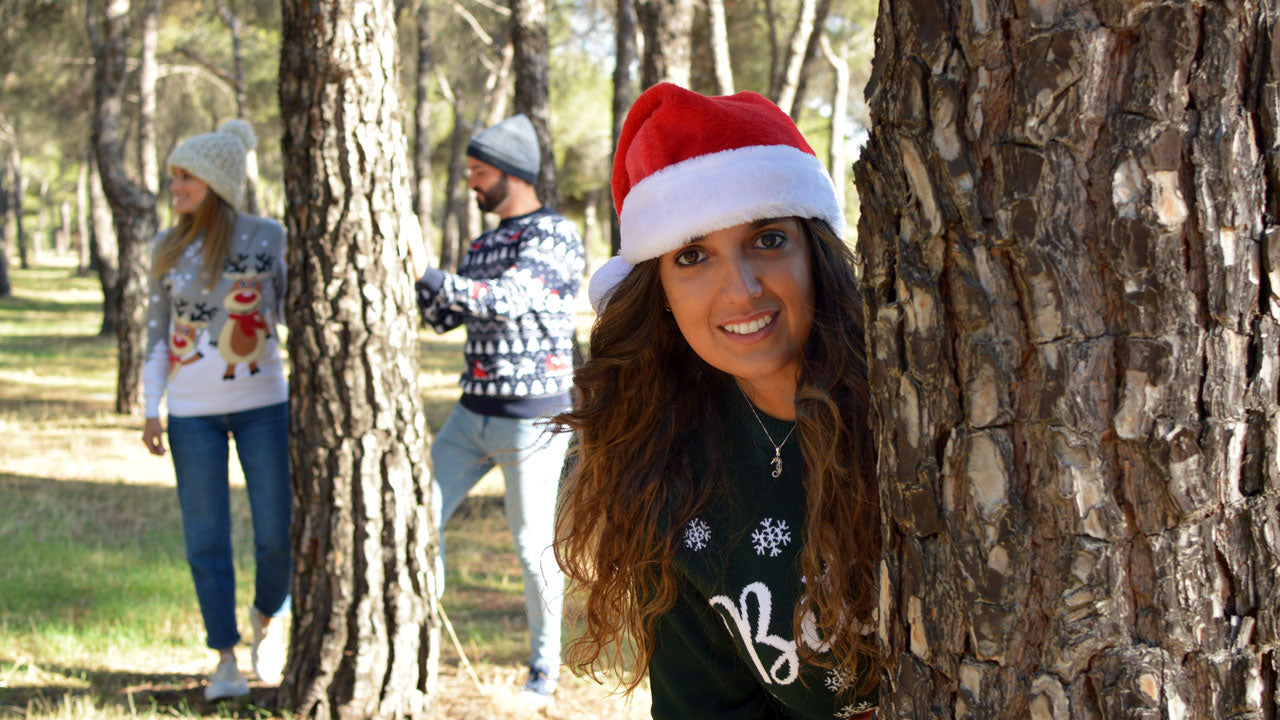 Accesorios Gorros Papá Noél Mascarillas Jerseys Navideños