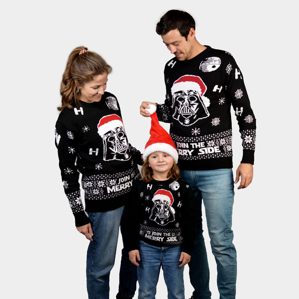 Jersey de Navidad para Familia Join The Merry Side