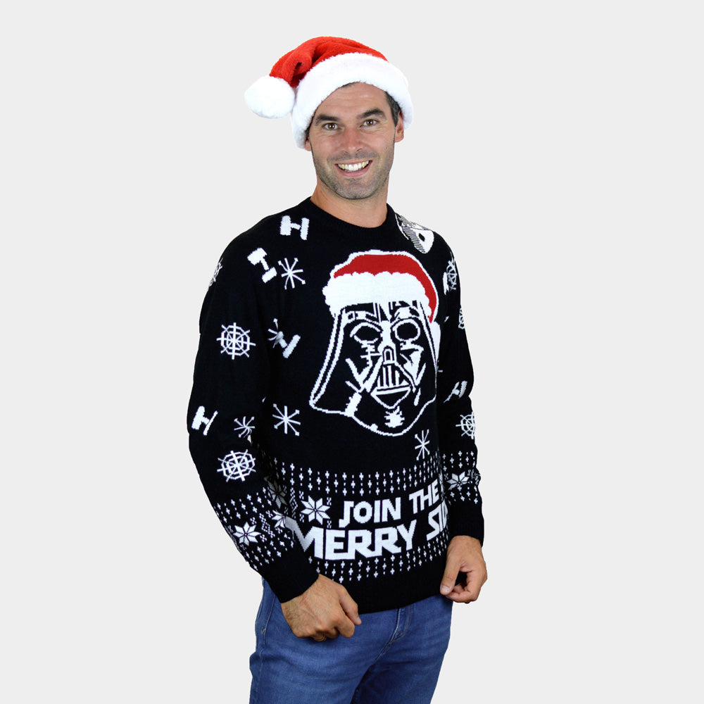 Jersey de Navidad para Familia Join The Merry Side hombre