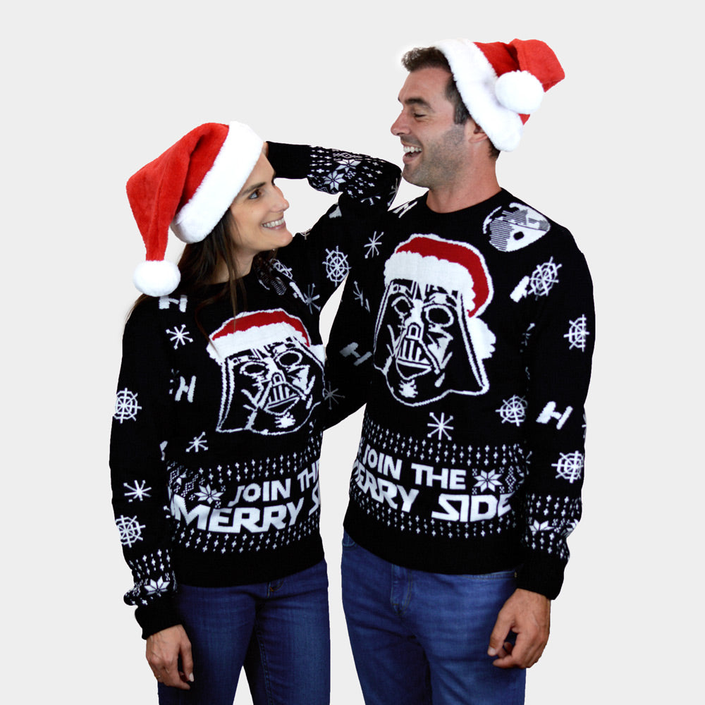 Jersey de Navidad para Familia Join The Merry Side pareja