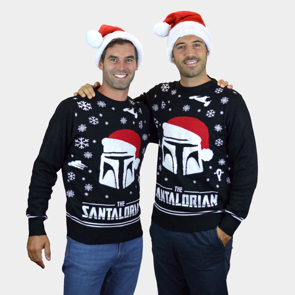 Jersey de Navidad Parejas The Santalorian hombres