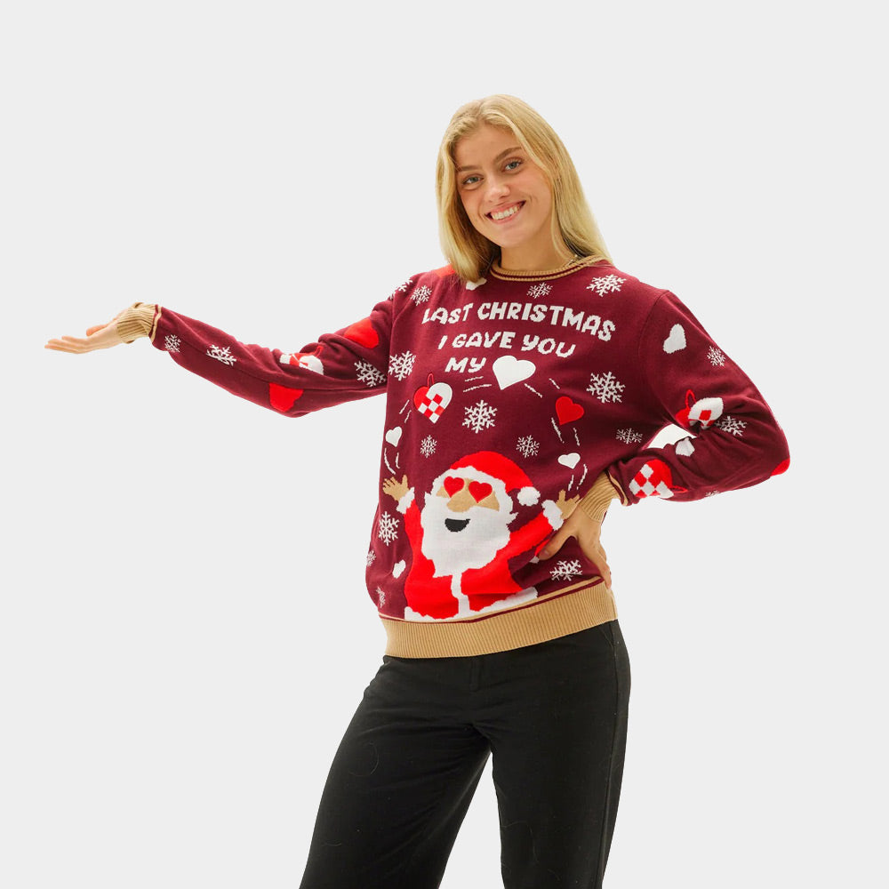 Jersey de Navidad Parejas Last Christmas I gave you my Heart – Jerseys ...