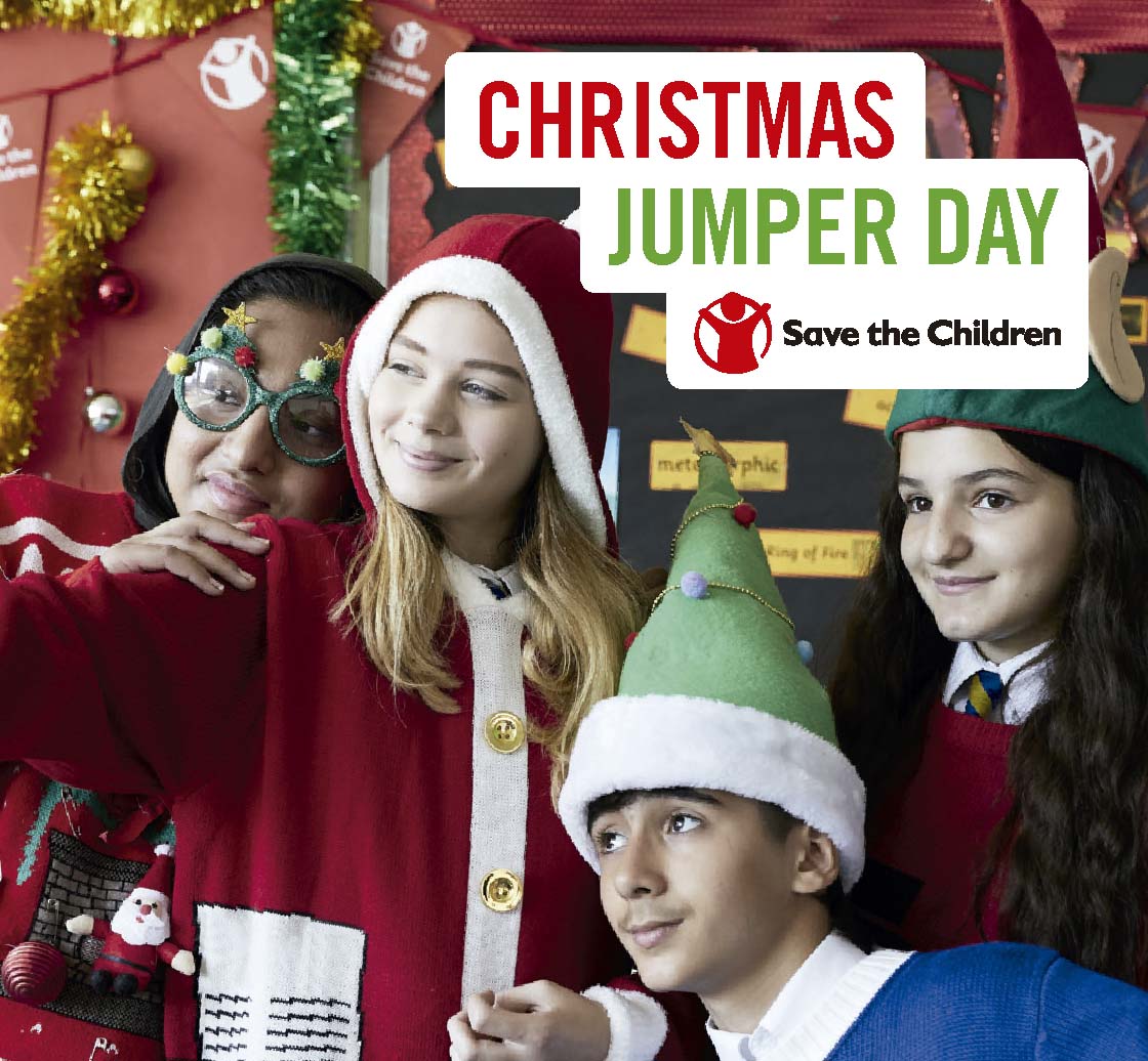 Christmas Jumper Day Save the Children Jerseys Navideños