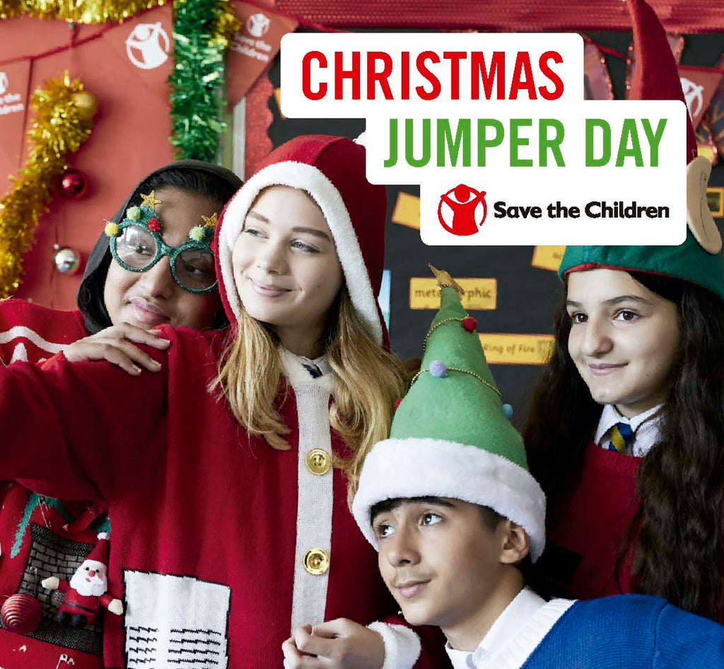 Christmas Jumper Day Save the Children Jerseys Navideños