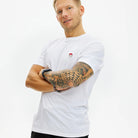 Camiseta de Navidad para Hombre y Blanca Santa
