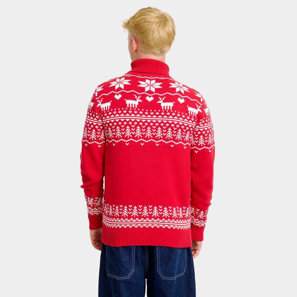 Jersey de Navidad cuello alto Greenlandish Algodón Orgánico Hombre 

