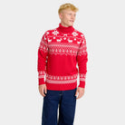 Jersey de Navidad cuello alto Hombre Algodón Orgánico Greenlandish 
