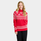 Jersey de Navidad cuello alto Parejas Greenlandish Algodón Orgánico Mujer
