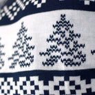 Jersey de Navidad para Familia Azul Polo Norte detalle