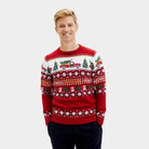 Jersey de Navidad para Familia Driving Home Hombre