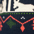 Jersey de Navidad para Familia Portal de Belén Azul
