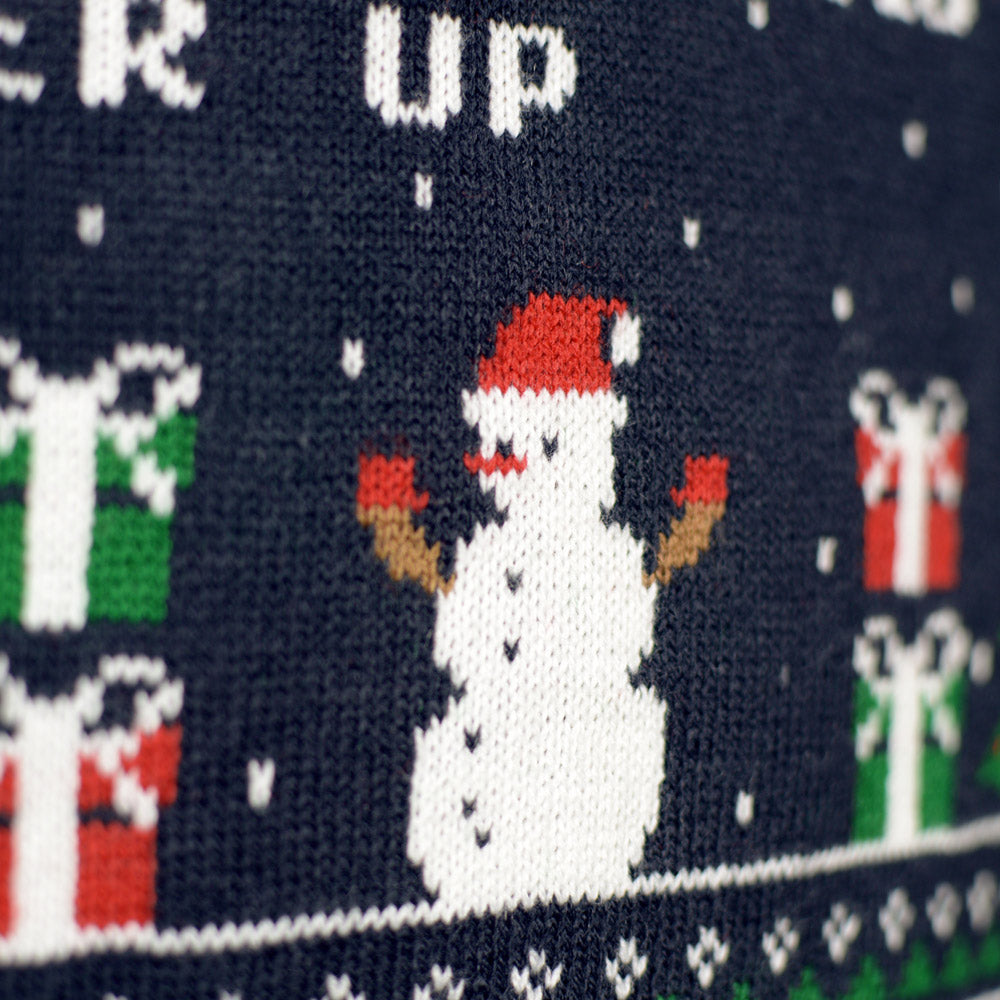 Jersey de Navidad para Familia Vintage Gaming Muñeco