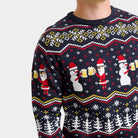 Jersey de Navidad para hombre Cheers Santa Muñeco