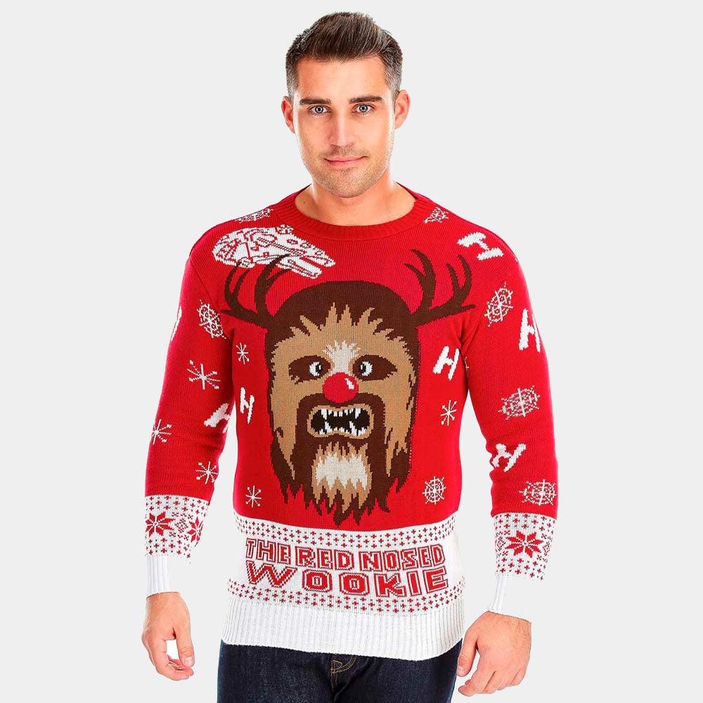 Jersey de Navidad Star Wars Hombre y Mujer Wookiee
