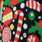 Jersey de Navidad detalle Hombre Negro con Árbol de Navidad