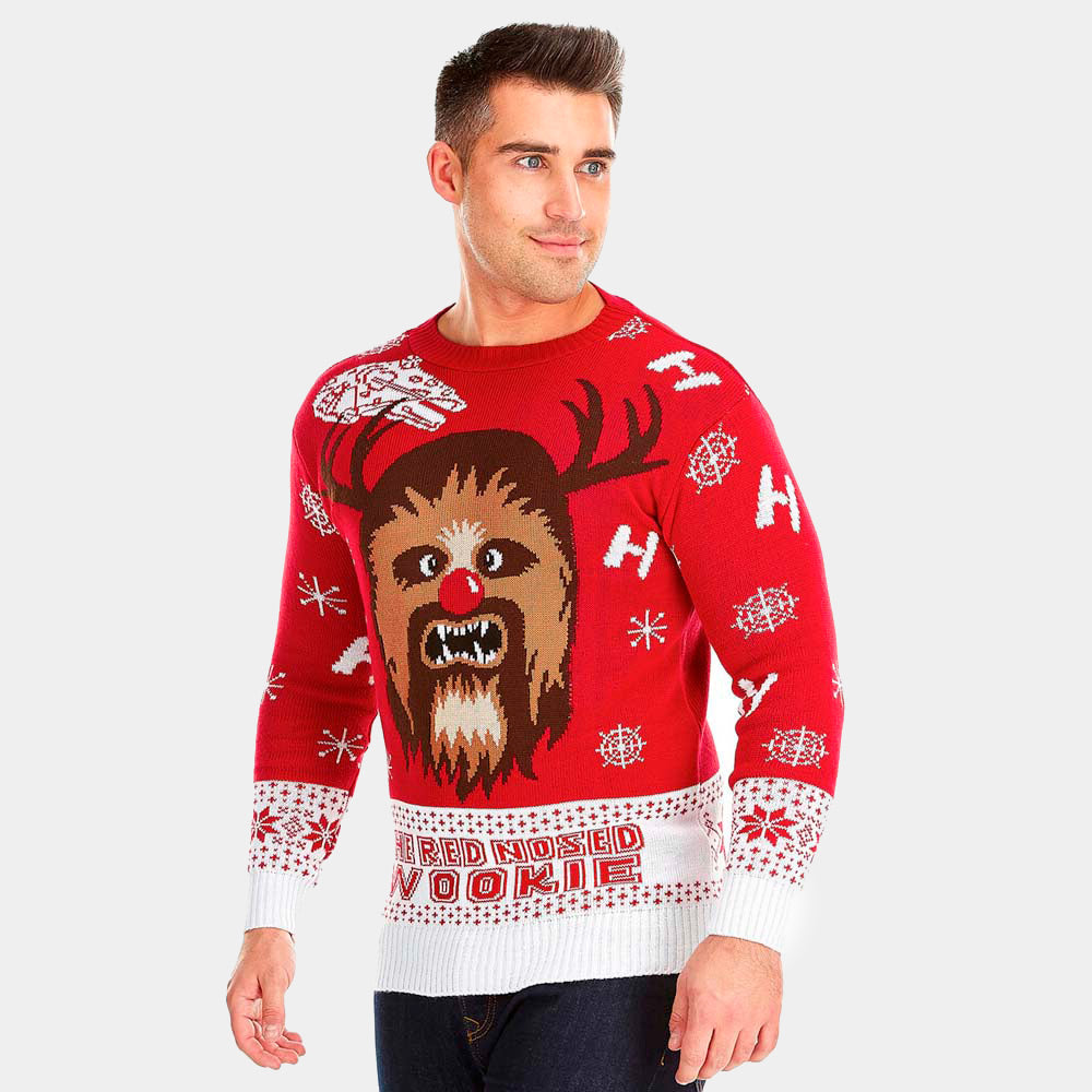 Jersey de Navidad Hombre Wookiee