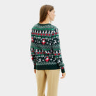 Jersey de Navidad para Mujer Christmas Algodón Orgánico Green 
