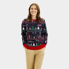 Jersey de Navidad para Mujer Vintage Gaming
