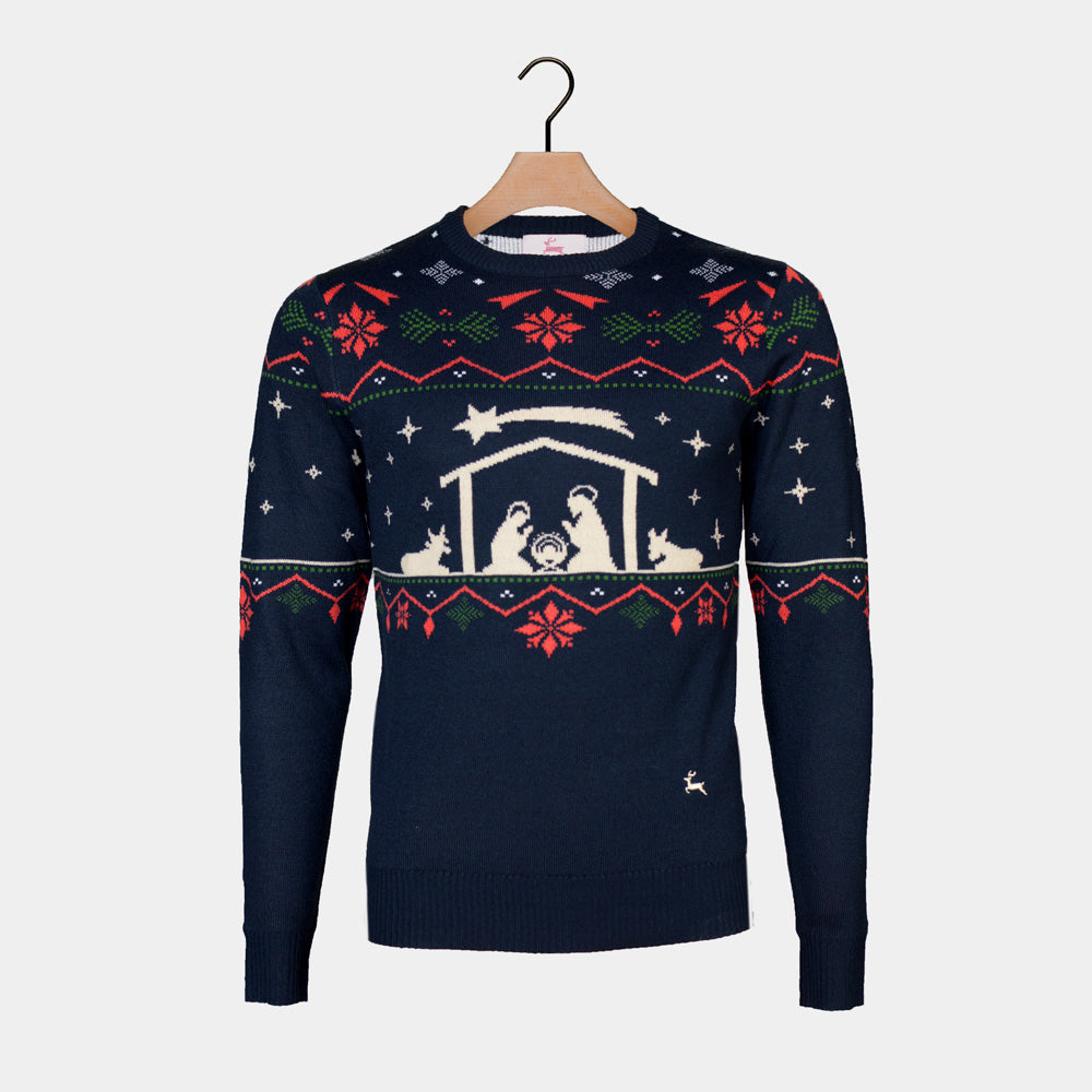 Jersey de Navidad Familia Portal de Belén
