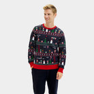 Jersey de Navidad Hombre Vintage Gaming
