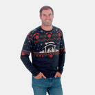 Jersey de Navidad Parejas Portal de Belén Hombre
