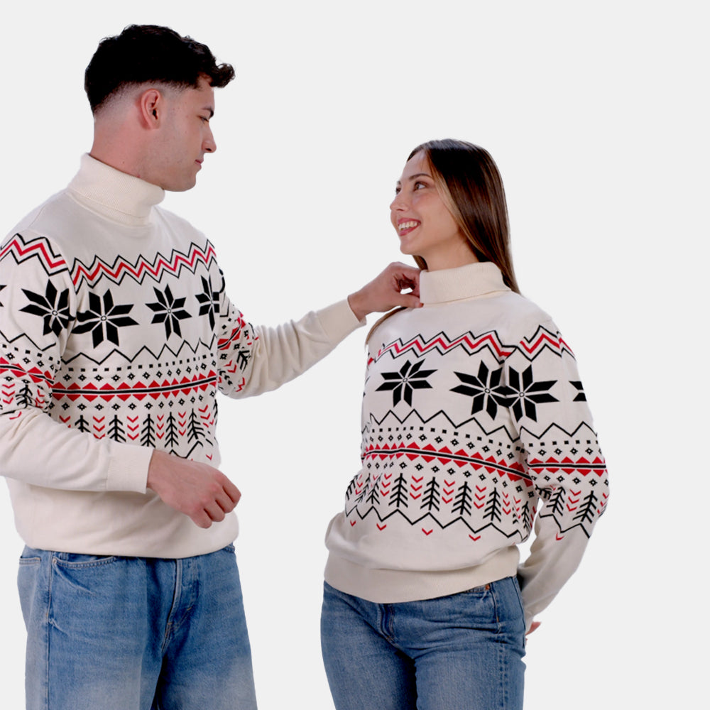 Jersey para Hombre de Algodón Orgánico Après-ski Pareja