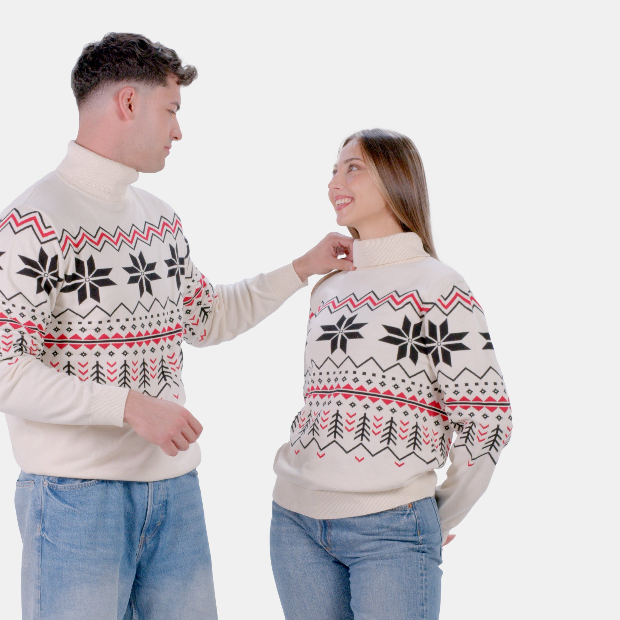 Jersey para Hombre de Algodón Orgánico Après-ski Pareja