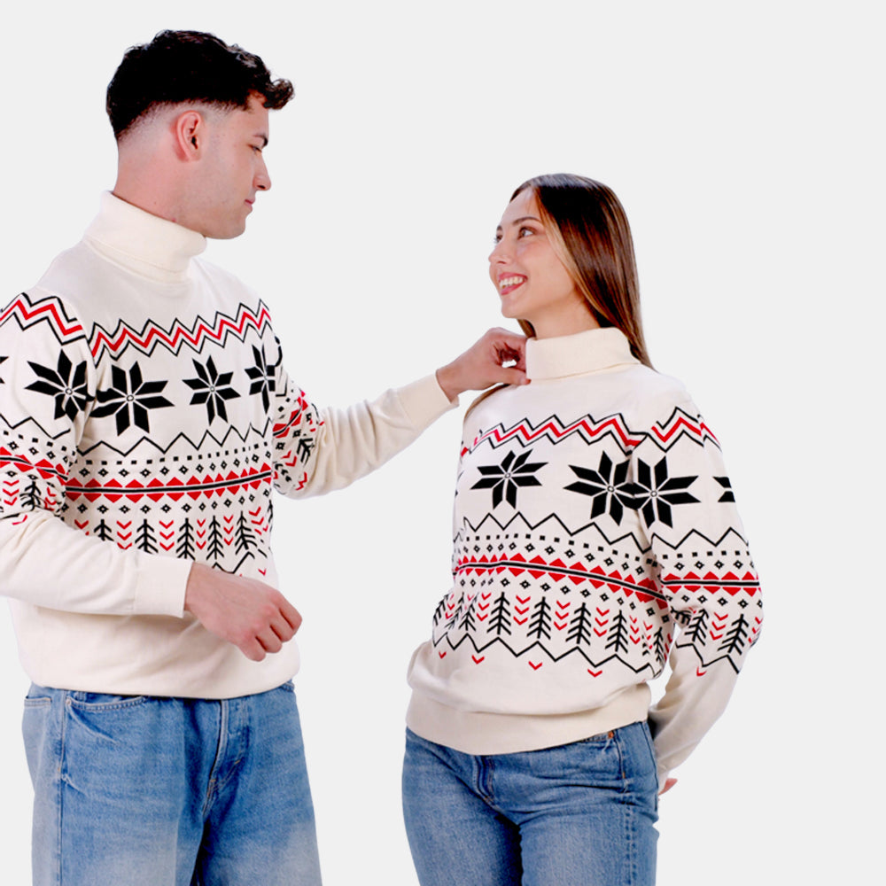 Jersey para Mujer de Algodón Orgánico Après-ski Pareja
