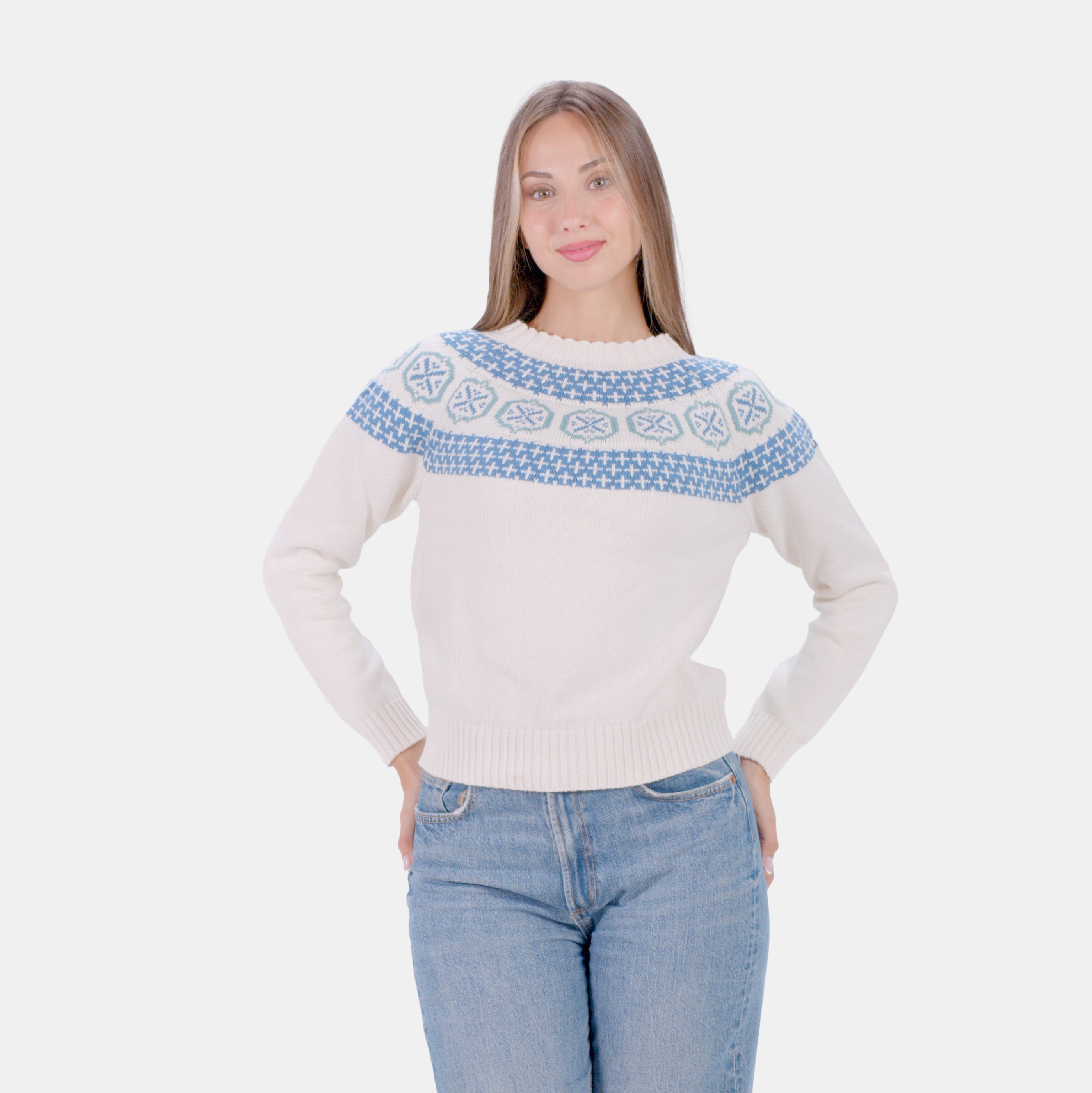 Jersey para Mujer de Algodón Orgánico Glacier
