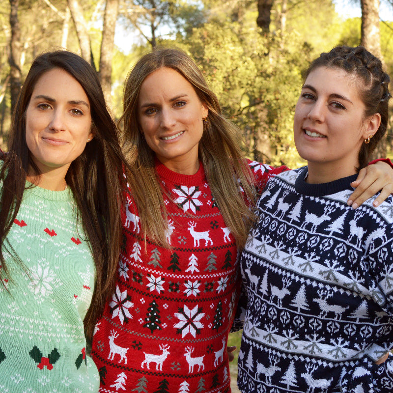 Jersey navideño para mujer