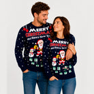 Jersey Navideño para Mujer Merry Christmas and Happy New Year Hombre