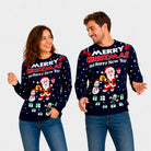 Jersey Navideño Parejas Merry Christmas and Happy New Year
