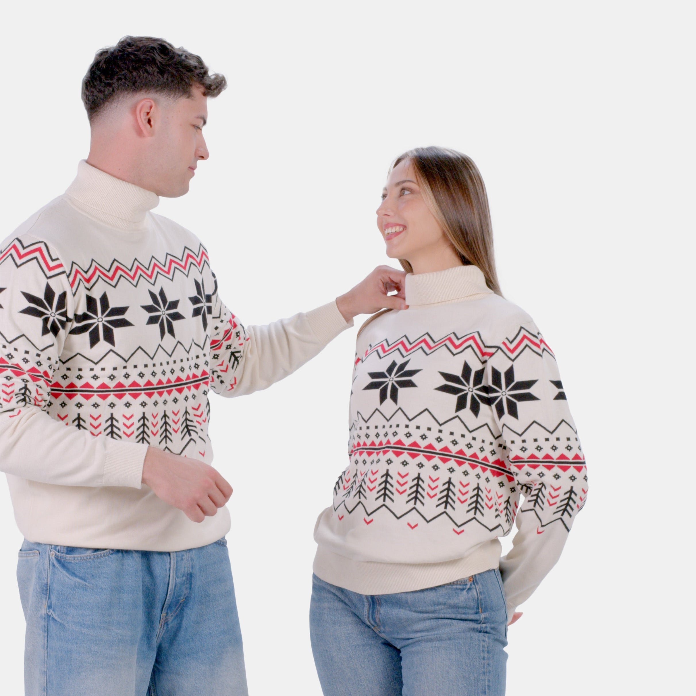 Jersey de Pareja de Algodón Orgánico Après-ski
